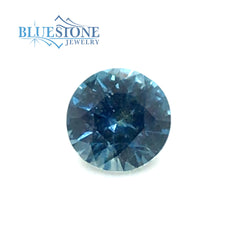 One Loose 0.76ct Teal Blue Sapphire