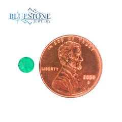 One Loose 4.85 x 3.0mm 0.35 Carat Round Cut Genuine Emerald.
Availabl