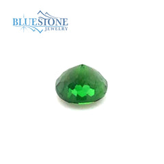 One Loose 4.6 x3.15mm 0.43 Carat Round Cut Genuine Green Tourmaline.