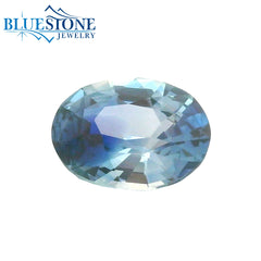 One Loose 1.04 Carat Bi Color Sapphire