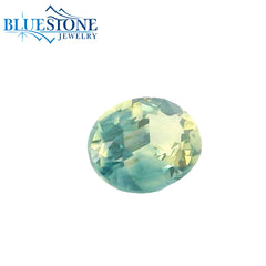 One Loose 1.54 Carat Bi Color Sapphire