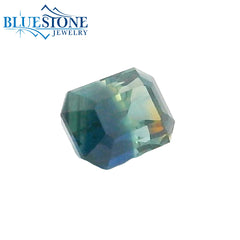 One Loose 1.27 Carat Bi Color Sapphire