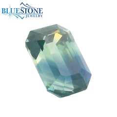 One Loose 1.27 Carat Bi Color Sapphire