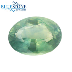 One Loose 3.06 Carat Teal Sapphire