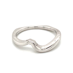 14 Karat White Gold Wedding Band