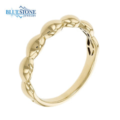 14K Gold Ring w/ Bead Details - Sz. 7