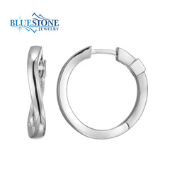Silver Hoop Earrings