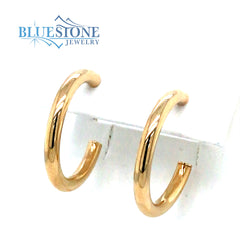 14KT Yellow Gold Hoop Earrings