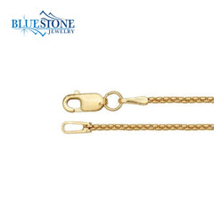 18" Gold Filled1.2mm Rounded Box Chain