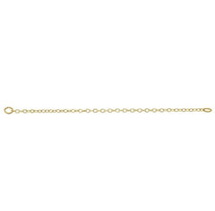 14 Karat Yellow Gold-Filled Cable Safety Chain.
