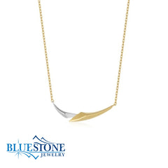 Silver & Gold Necklace- 18 Inches