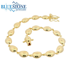 Gold Plated Bracelet- 7"