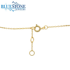 14 Karat Yellow Gold Plated Bracelet - 7.25"