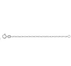 14k White Gold 3 Inch Wheat Chain Extender