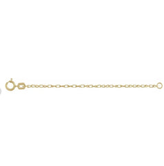 14k Yellow Gold 3 Inch Wheat Chain Extender