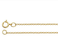 18 Inch Yellow Gold Filled Rolo Chain