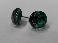 Lady's Titanium Earrings
Micro Dots Faux Opals