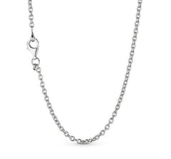 24" Adjustable Sterling Silver Rolo Chain