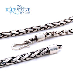 17" Sterling Silver Chain- 4.9mm-5.2mm