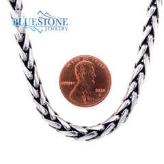 17" Sterling Silver Chain- 4.9mm-5.2mm