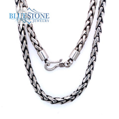 17" Sterling Silver Chain- 4.9mm-5.2mm