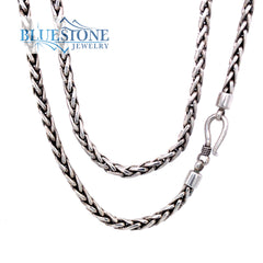 20" Sterling Silver Chain- 3.8mm-4.3mm