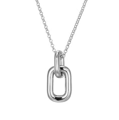 Silver Link Necklace- 20 Inches
