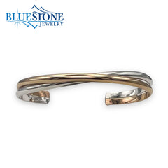 Silver and Gold Bracelet