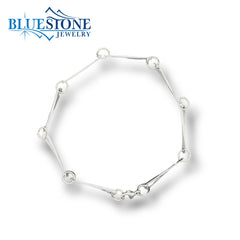 Silver Bracelet- 8"
