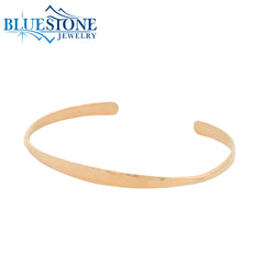 14KYG Filled Cuff Bracelet- 6.75"