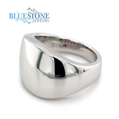 Sterling Silver Chuncky Domed Ring- Sz. 7