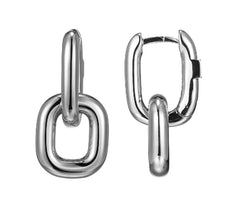 Silver Hoop Earrings