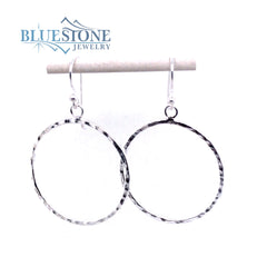 Sterling Silver Hoop Earrings- Small