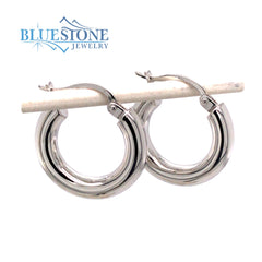 Sterling Silver Hoop Earrings