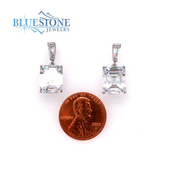 Sterling Silver Earrings with CZs