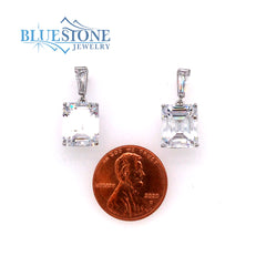 Sterling Silver Earrings with CZs