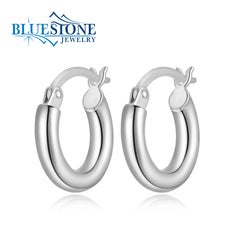 Small Silver Hoops