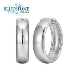 Silver Hoops