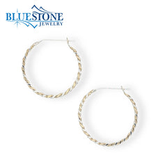 Silver &  Gold Filled Hoops
