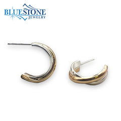 Silver &  Gold Filled Hoops