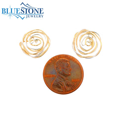 Silver and Gold Earrings