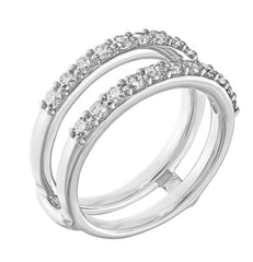 14 Karat White Gold Wedding Band