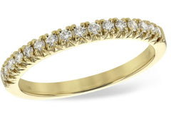 14 Karat Yellow Gold Diamond Ring/Band