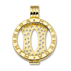 PENDANT SILVER GOLD PLATED medium