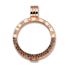 PENDANT SILVER ROSEGOLD PLATED DELUXE, medium