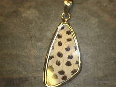 Lady's Medium Sterling Silver Pendant with Butterfly Wings - Various W