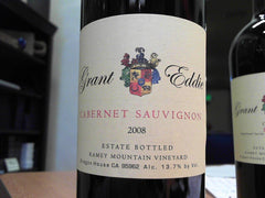 Other
1: Wine Bottle
CabernetSauvignon 2009
Grant Eddie