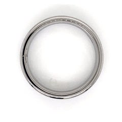 8mm Cobalt Concaved Center Round Edges Band