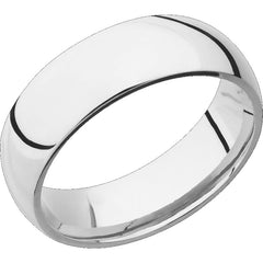 7 mm wide Domed 14K White Gold band Size 9.5

*50% OFF - Final Sale.