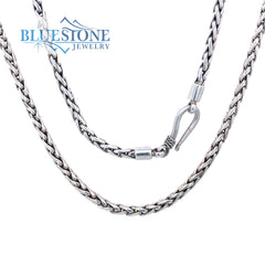17" Sterling Silver Chain- 2.7mm-3.2mm